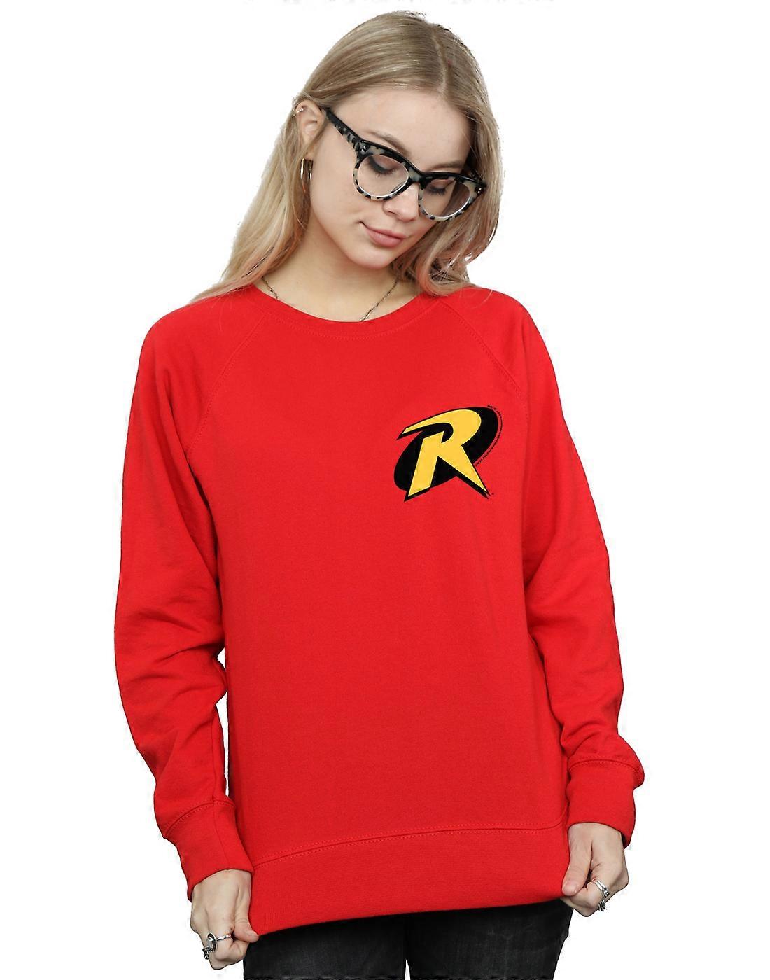 DC Comics Women's Batman Robin Logo Sweatshirt