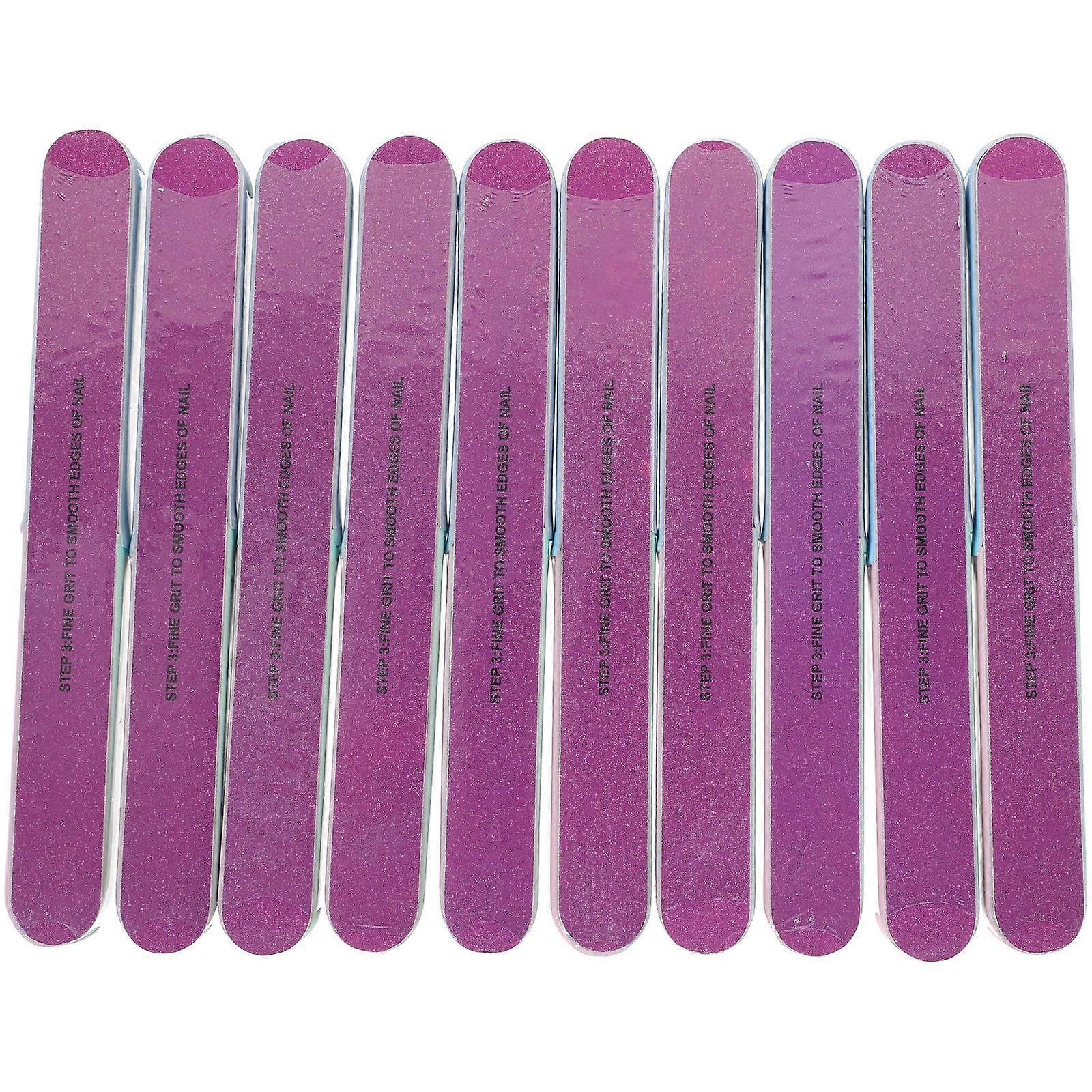 Double Sided Nail Files for Shaping Nail 30Pcs Assorted