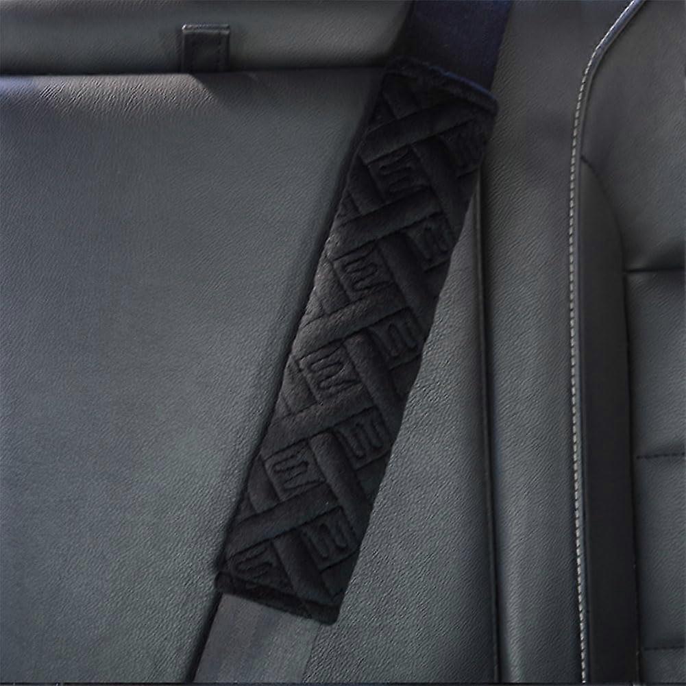 Car Seat Belt Cover with Ultimate Comfort Padding, Universal Shoulder Pad with Quick HookandLoop Install