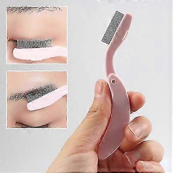 Wimpern Lockenwickler Schönheit Make-up Wimpern Separator Faltbare Metall Wimpern Pinsel Kamm Augenbrauen Kamm Faltbare Mascara Locke Kosmetische Werkzeuge Betterlifefg