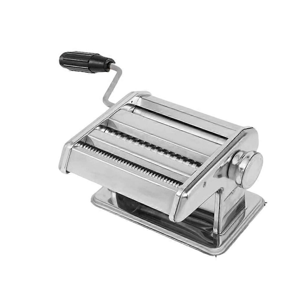 Stainless Steel Adjustable Pasta Maker Machine Noodle Dumpling Press Machine Two Cutter Kitchenware Multifunctional