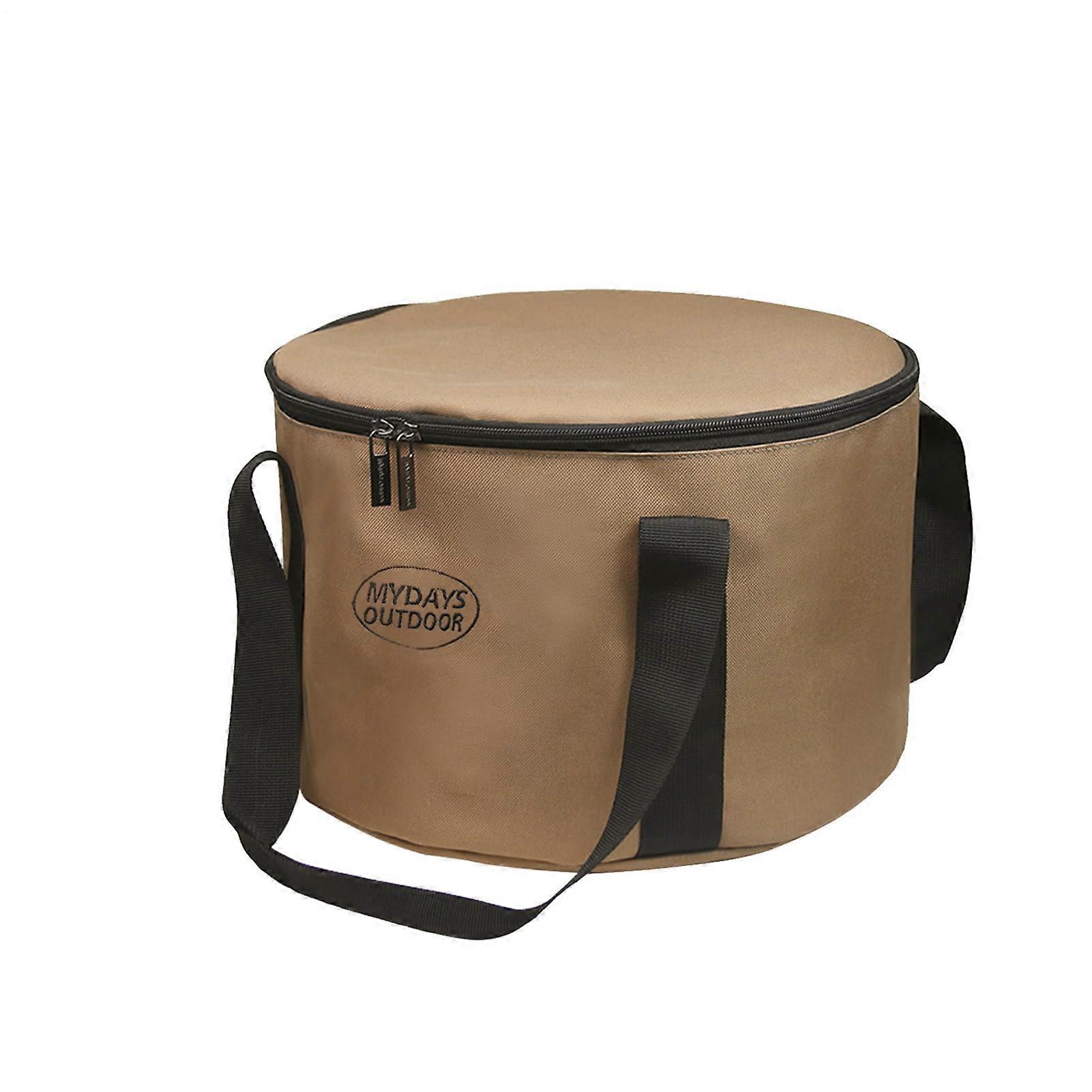 Camping Cookware Storage Bag with Large Capacity, Weatherproof and ScratchResistant Utensils Organizer