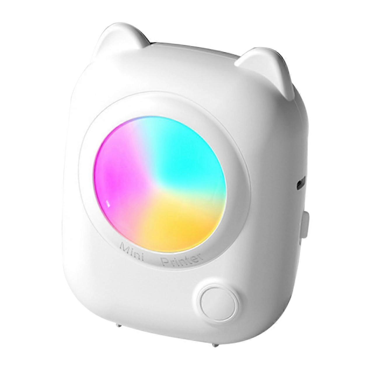 Mini Thermal Printer Wireless Inkless Label Maker for Stickers Notes Photos Student Use