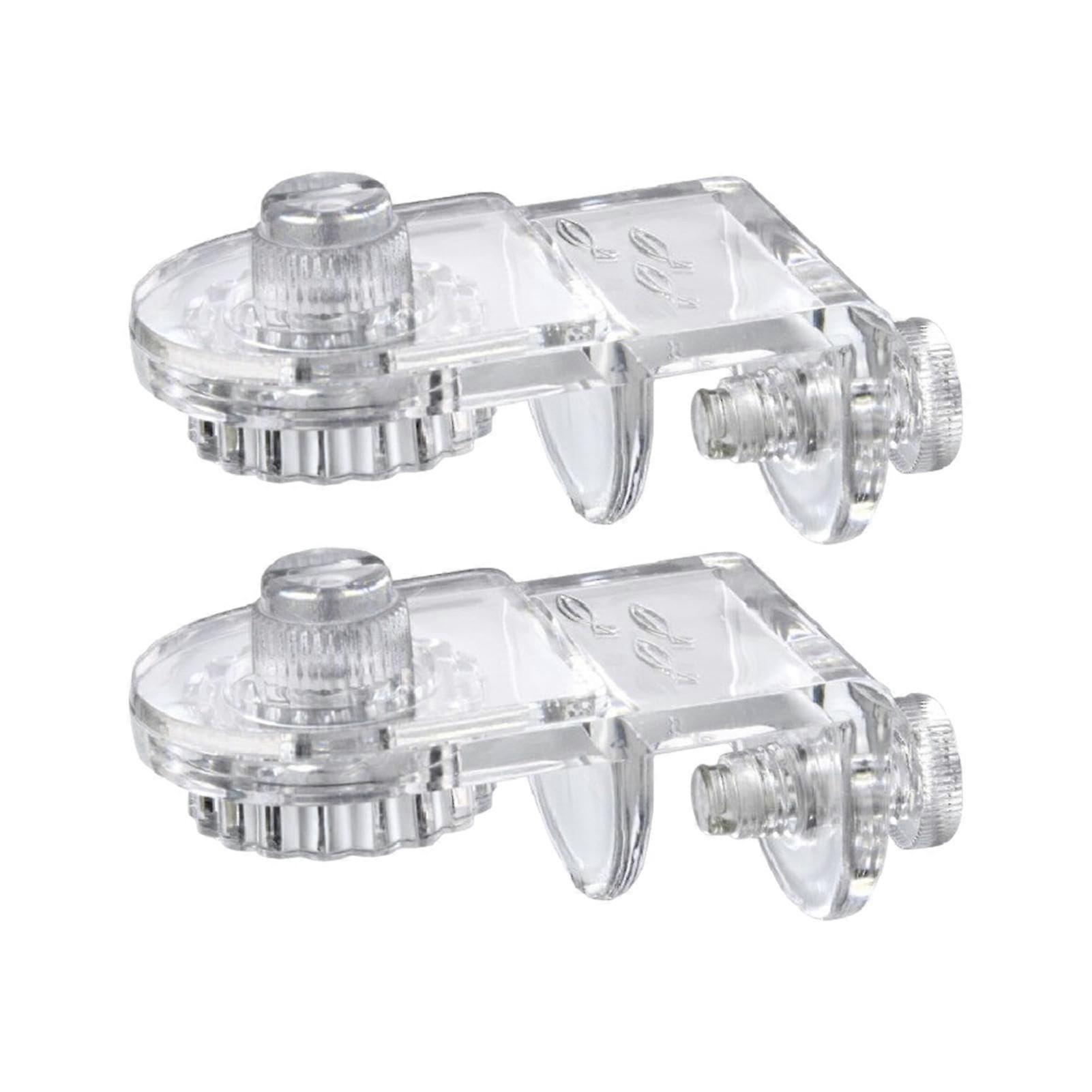 Aquarium Lid Clips for Rimless Tanks with EscapeProof Secure Corner Fixing