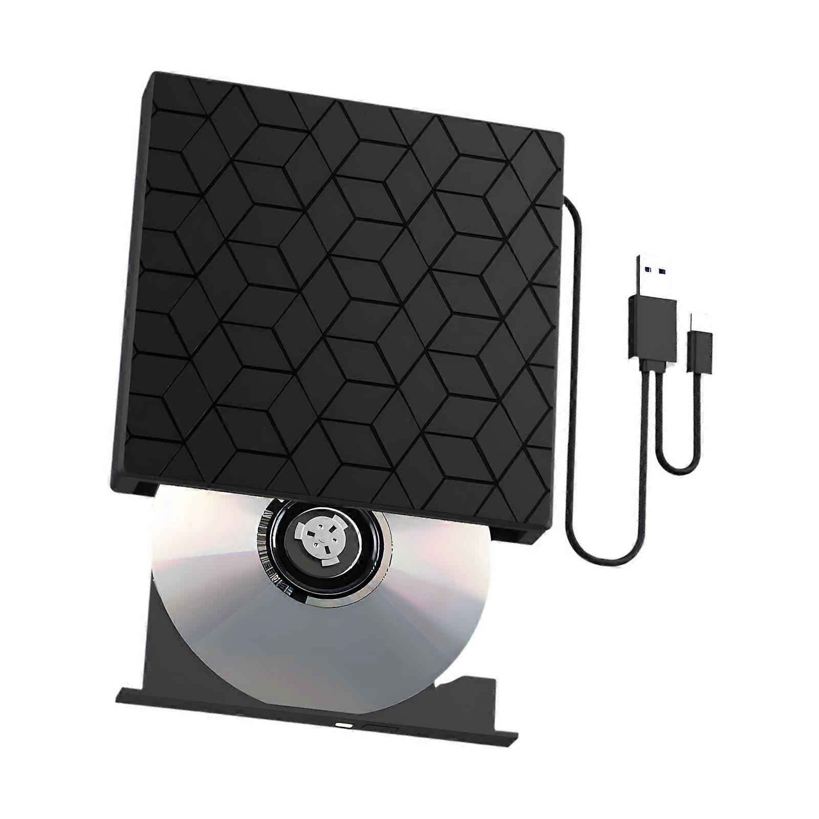 Various Function External Disc Writer With Additional Openings And More Attachments For Computers Multicolor