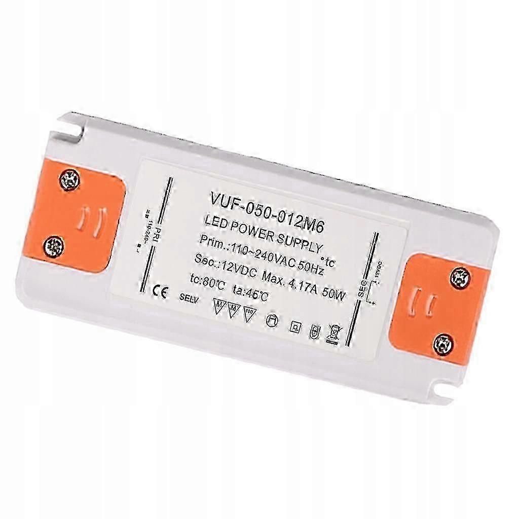12V DC 50W Driver Power Supply Unit - Efficient Output