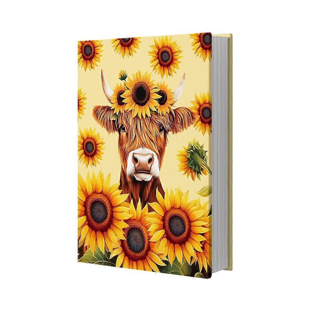 Cloth Elastic Book Cover Rectangle Book Wrap Cattle 400x485mm