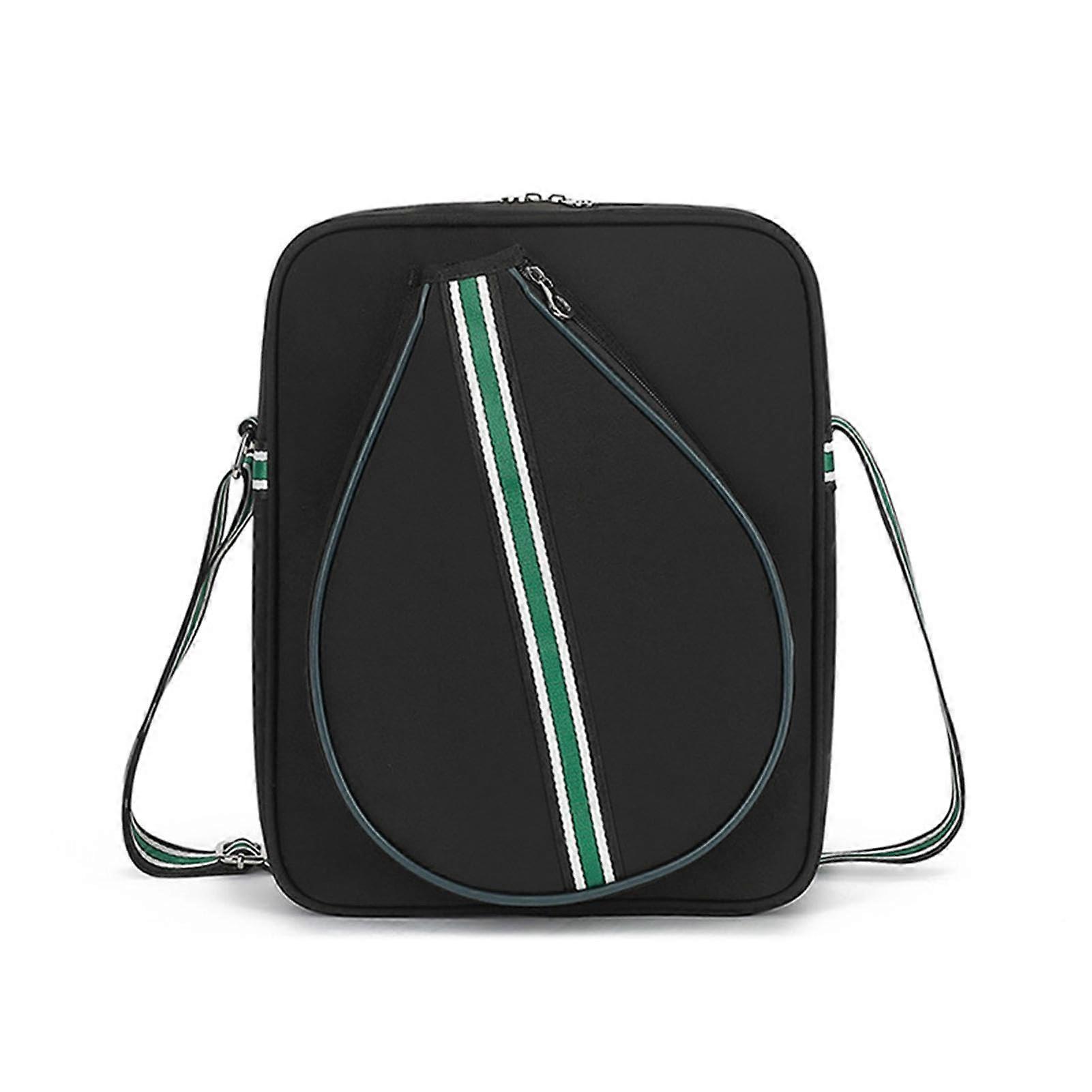 Large Capacity Tennis Racket Bag with Waterproof Protection and Adjustable Shoulder Strap