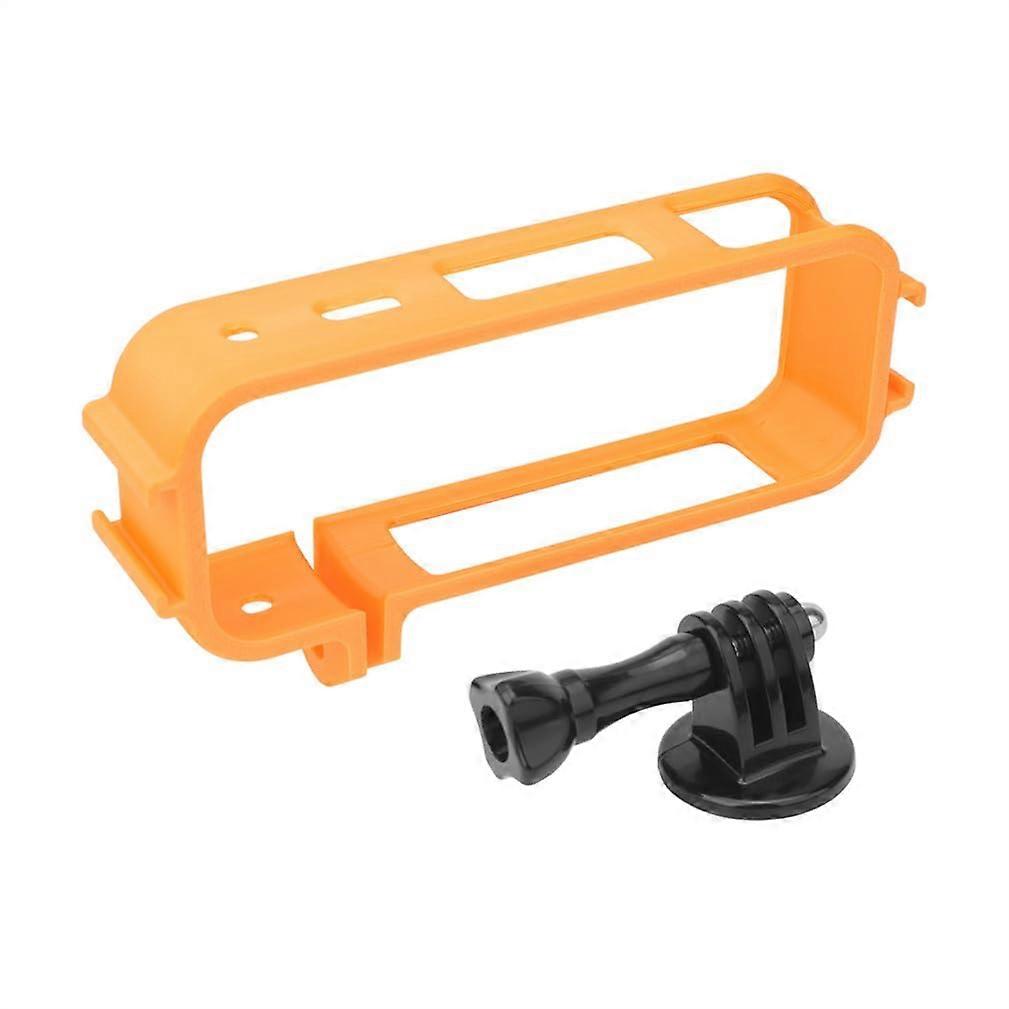 Camera Mount for 360 X5 with Dual Shooting Angles, Quick Install and Precision Alignment, Orange