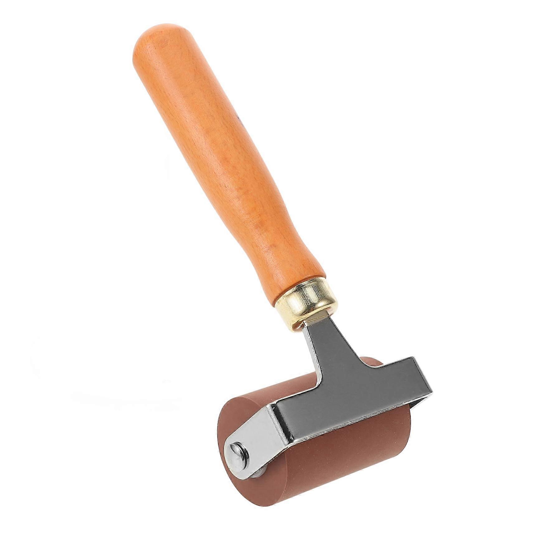 Printmaking Roller with Ergonomic Handle for Even Ink Distribution and Multi‑Purpose Crafting