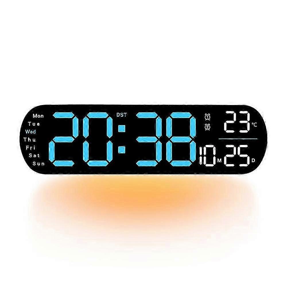 Nartionwant Digital Wall Clock,  Upgraded Digital Wall Clock