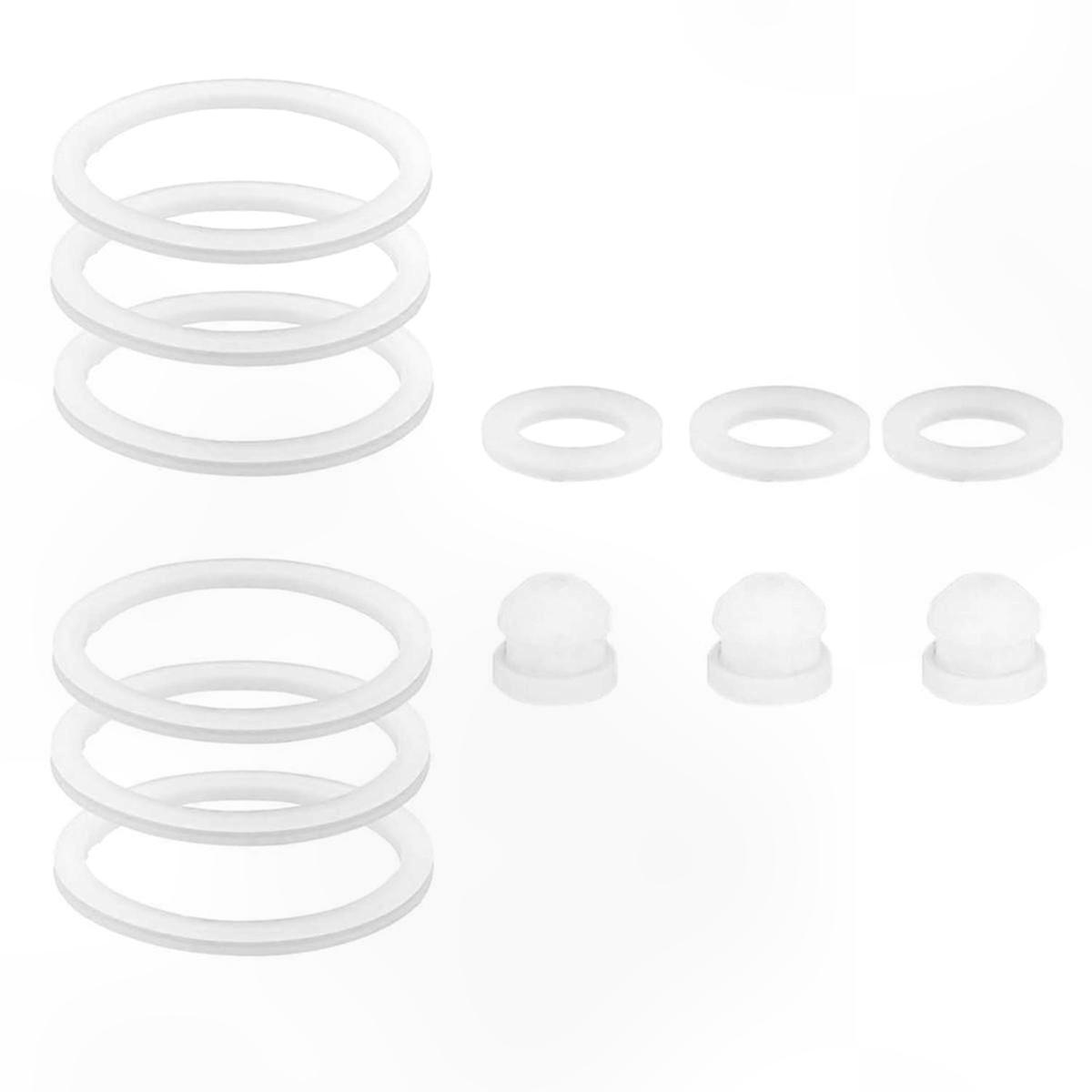 12-Pack Replacement Gaskets for Water Bottles