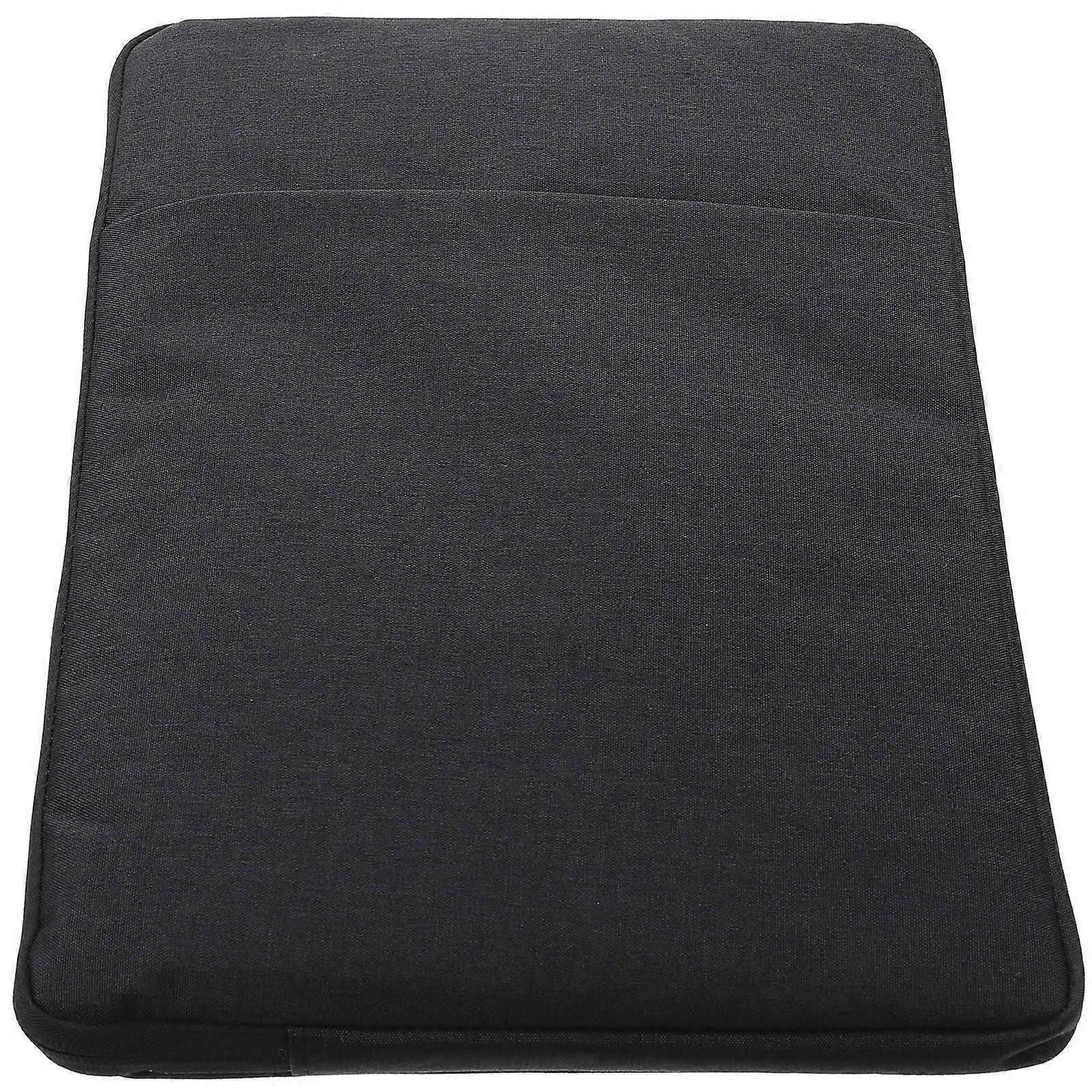 Polyester Laptop Sleeve Black Cover for Storage Use