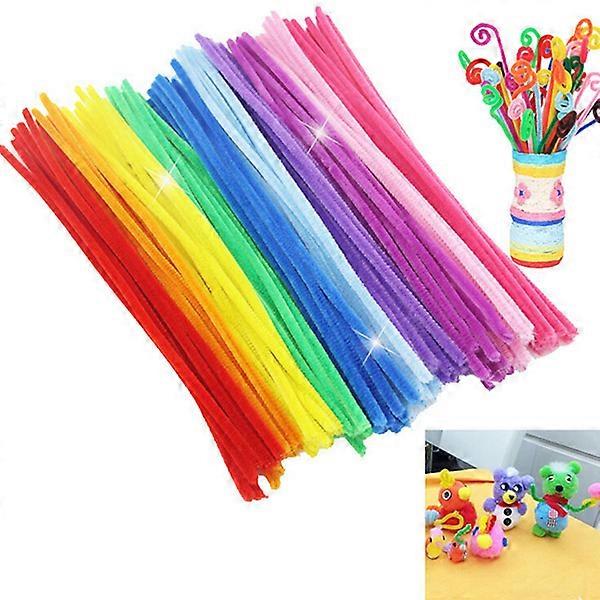 Assorted Color Chenille Decoration Stems for DIY Art 150Pcs Pack