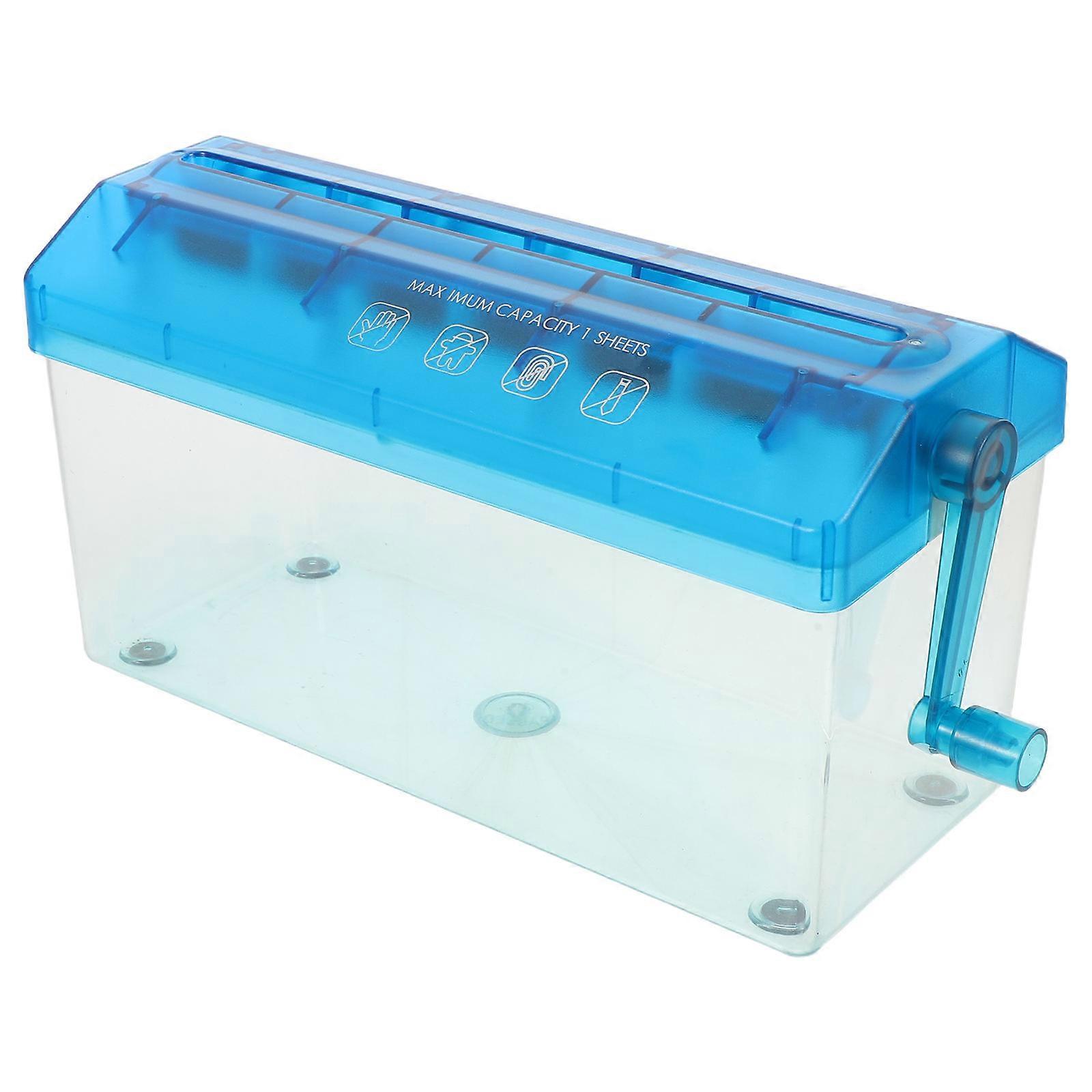 Home Office Paper Shredder Manual for Documents Cutting Tool