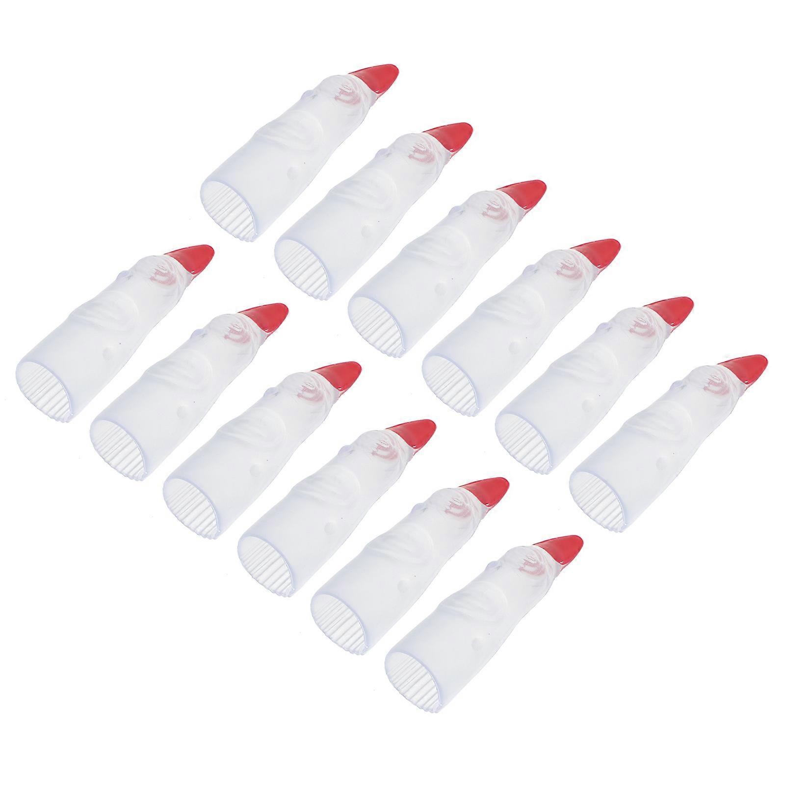 Assorted Color Halloween Finger Covers for Decor 24Pcs Plastic