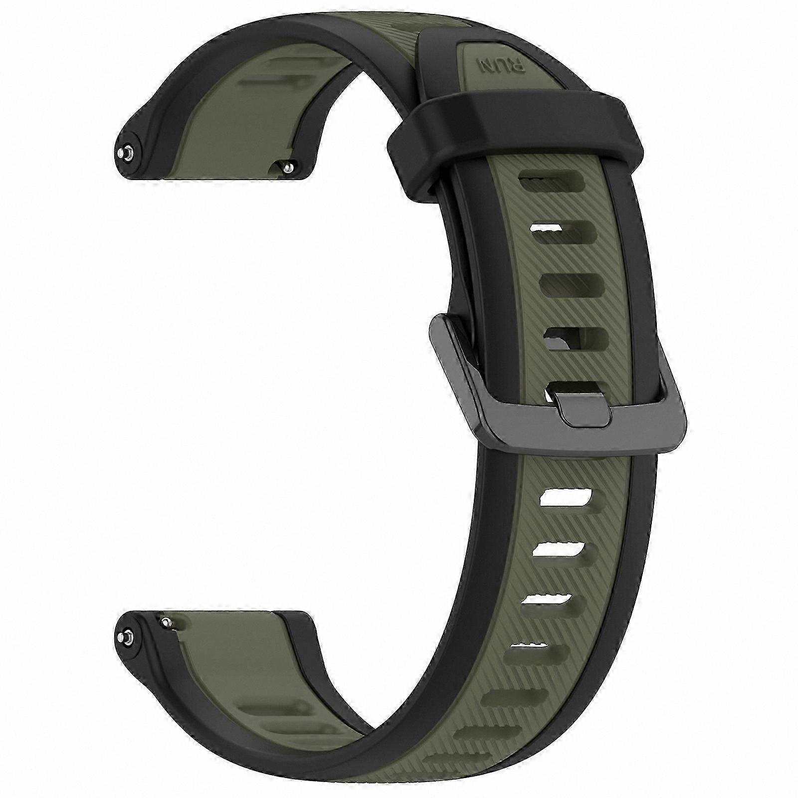 22mm Soft Silicone Replacement Strap for GPS Smartwatches