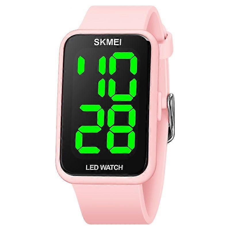 PU Strap Waterproof LED Electronic Watch