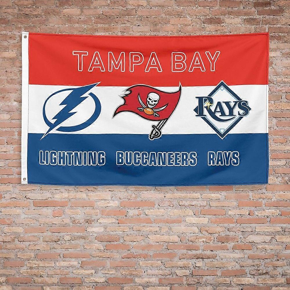 Pro Tampa Bay Lightning Buccaneers Rays Flag Q0891