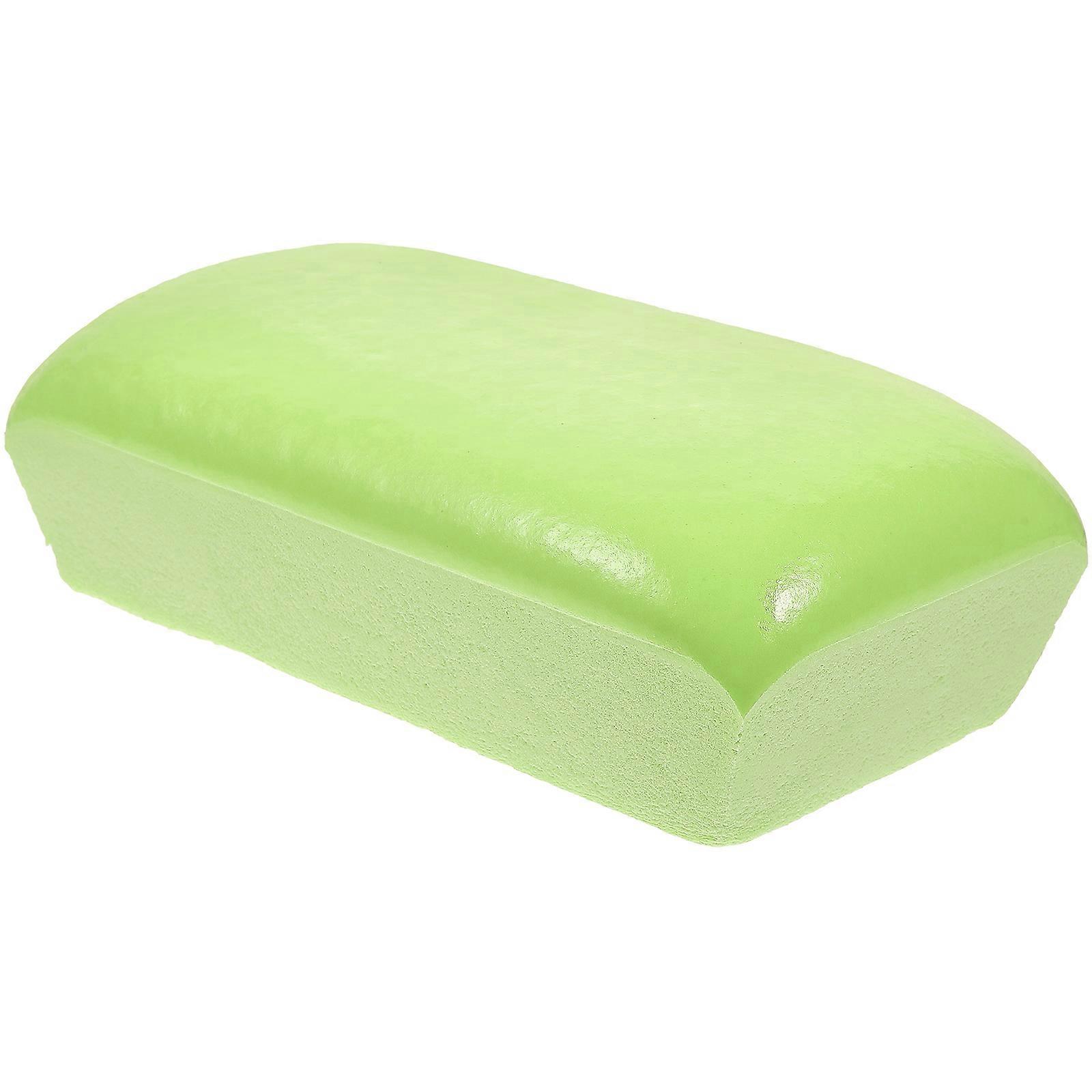 Simulated Bread Decompression Toy Artificial Prop Green PU Material