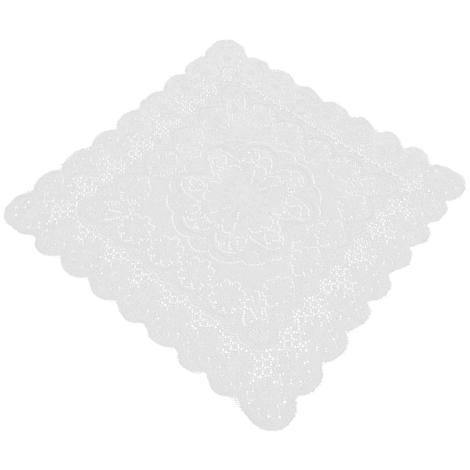 Multifunction Lace Dust Cover for Bedside Table