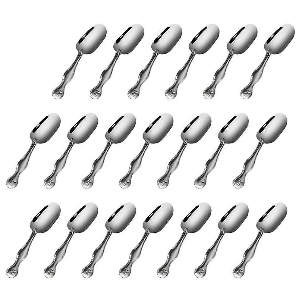 Stainless Steel Tea Scoops Multi-Function for Tea Supply 30Pcs Set