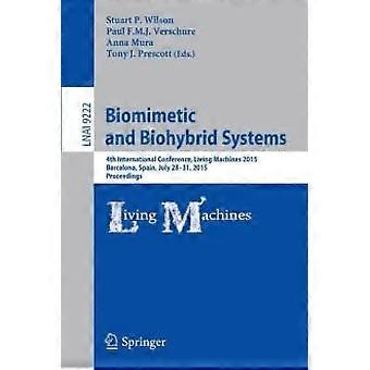 Biomimetic And Biohybrid Systems 4th International Conference Living Machines - Springer Nature B.V - Paperback - en Book