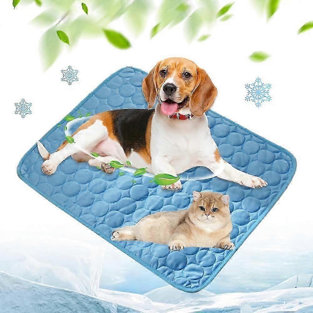 Pet Cooling Mat, Elastane, Machine Washable for Summer Use