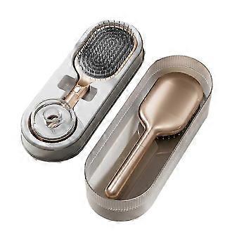 Peigne à coussin d'air haut de gamme, unisexe - Peigne de massage à dents larges, compatible avec les cheveux raides, design à large surface.