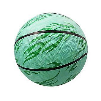 Rubber Basketball Waterproof Outdoor Impact Resistant Green Lightweight for Kids and Adults RN