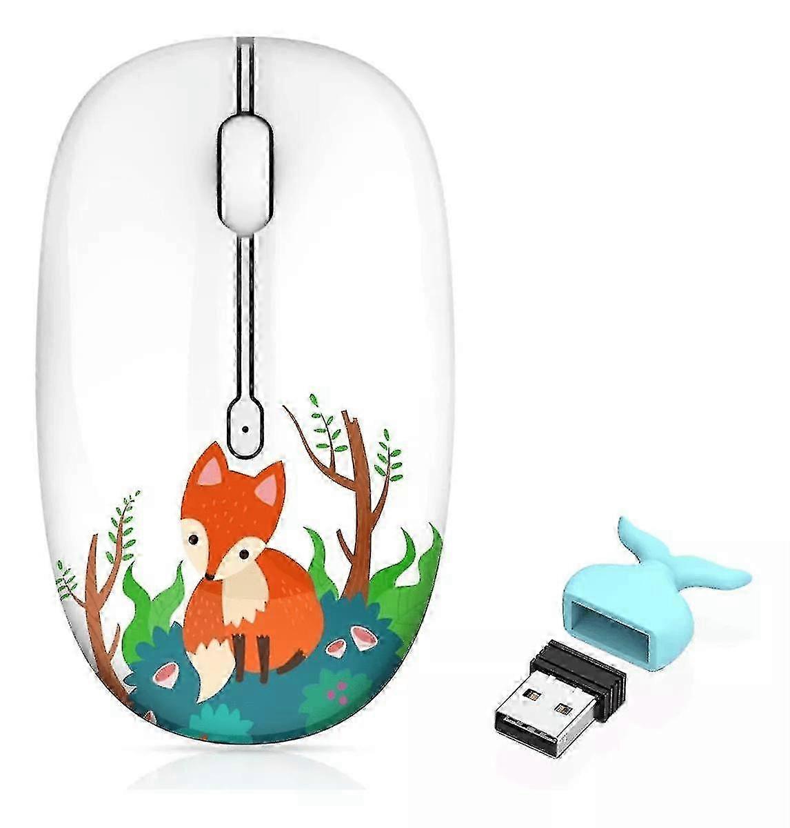 2026 Cartoon Cute Mouse Bluetooth And Wireless Usb