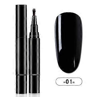 3-in-1 Instant Nail Polish, Long-Lasting Base, Color & Top Coat, Easy Nail Art for Lazy Users