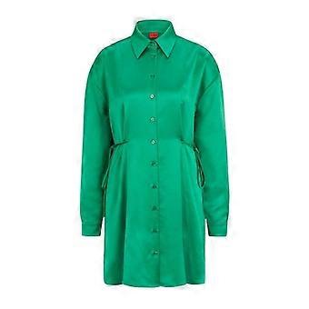 Hugo Womens/Ladies Keleste Satin Mini Shirt Dress