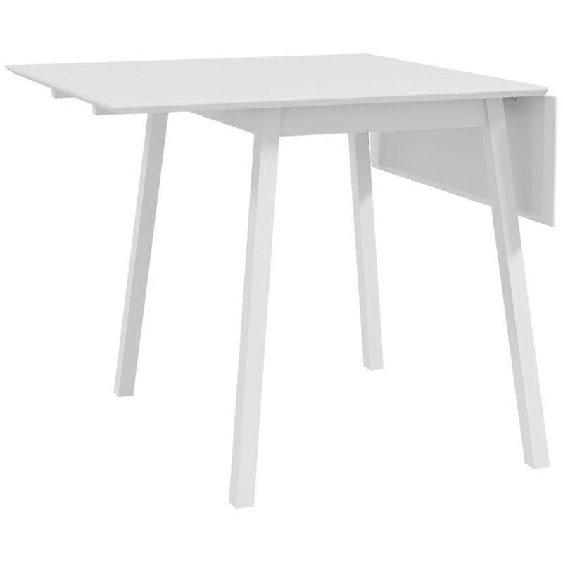 Rectangle Solid Wood Folding Table for Small Space