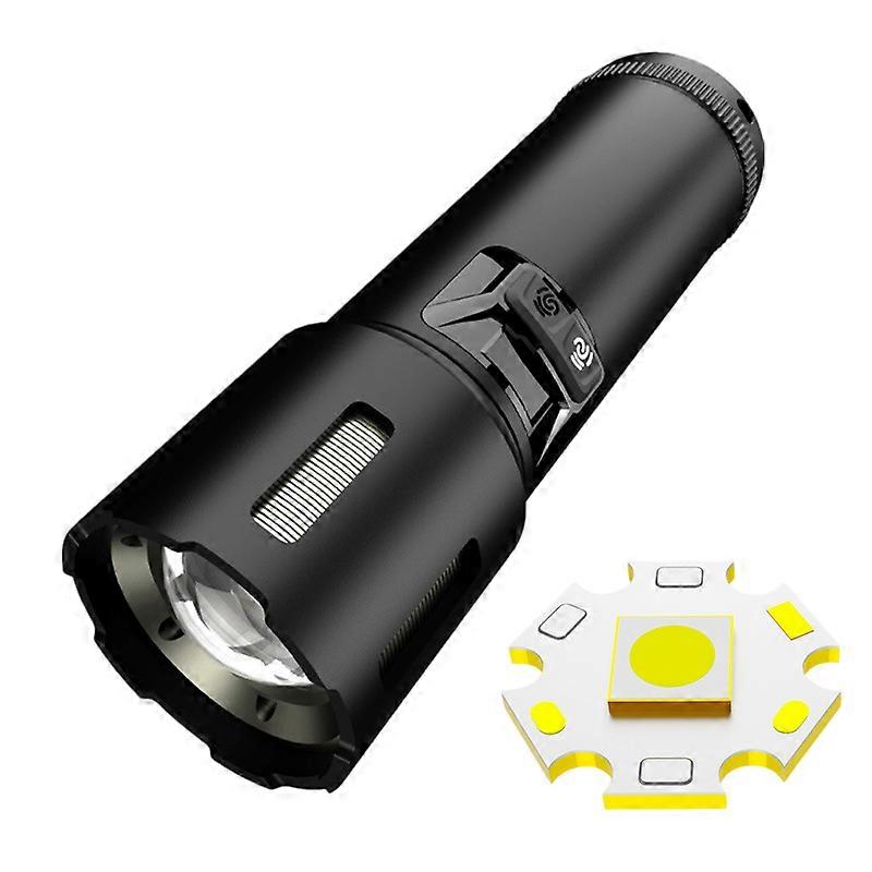 30W LED Rechargeable Flashlight Long Range Tactical Torch