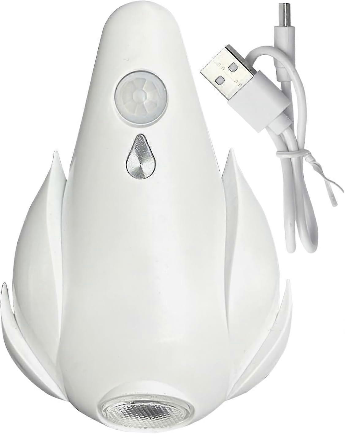 Motion sensor for toilet light. Smart motion sensor integrated into ba