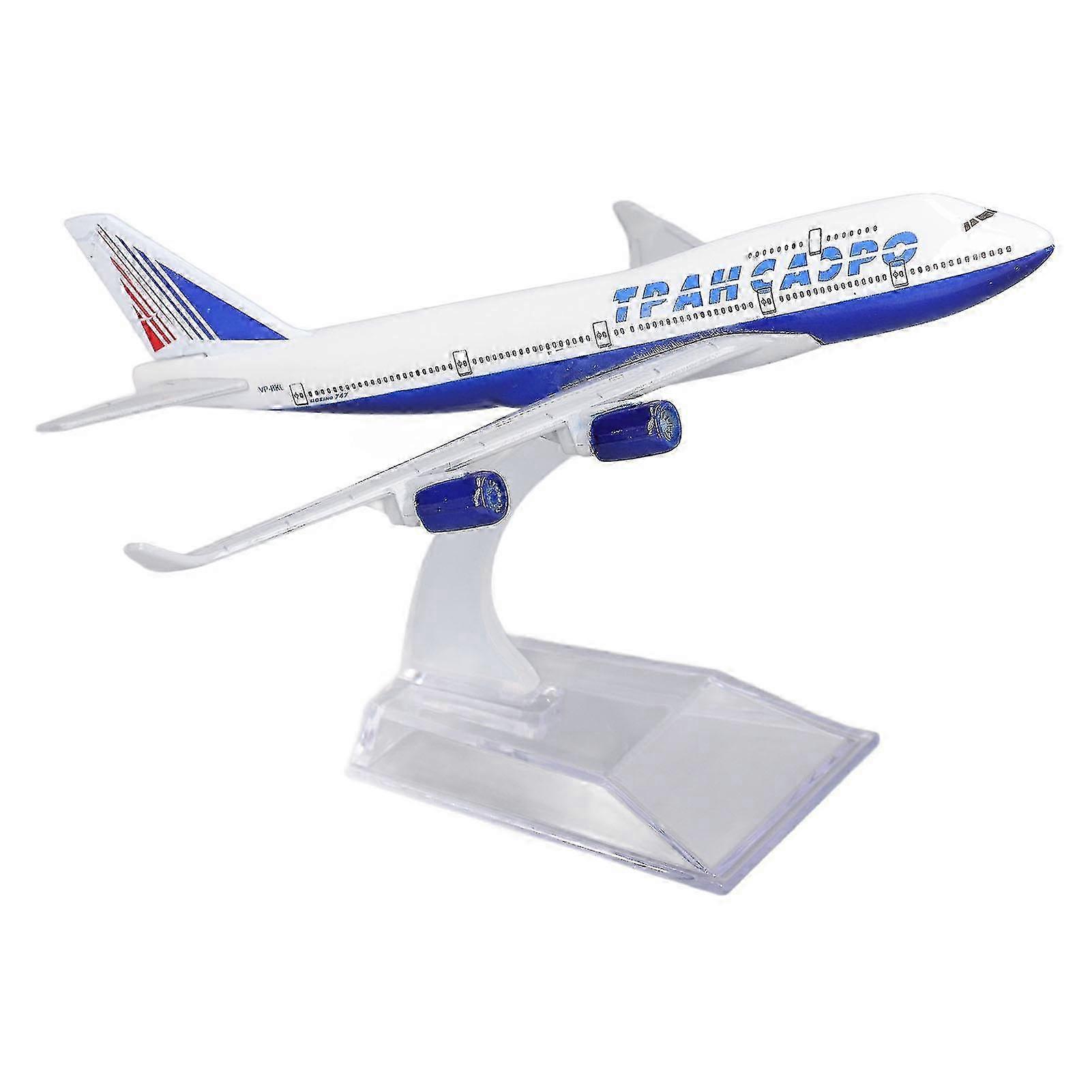 High Stimulation 747 Alloy Plane Model with Display Base Holder