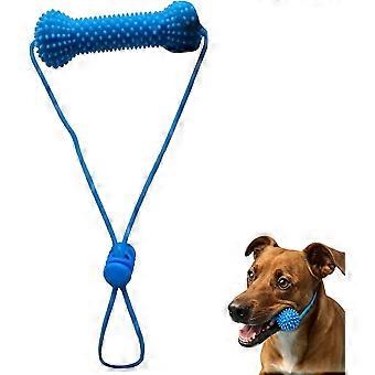 RUIYUE Dual-Action Canine Dental Holder, Teeth Cleaning Tools, Dog Dental Chew Toy for Effortless Teeth Brushing, Dog Chew Toys, Dog Toothbrush Toys f