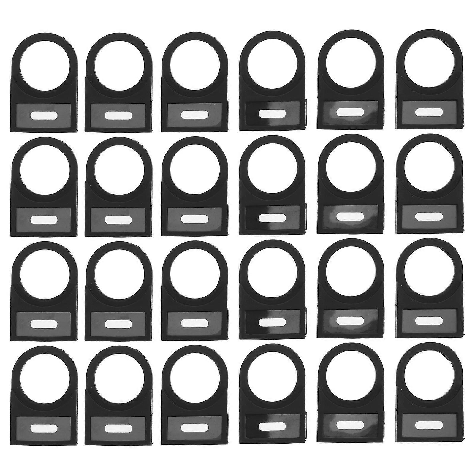 100PCS Push Button Switch Indicator: 22mm Start Button Indicator Notice Label Frame - Replacement Switch Sign for Electrical Circuits