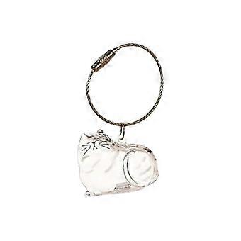 Transparent Cat Hair Storage Box Pendant Durable Waterproof Keepsake for Pet Hair Collection and Travel Use