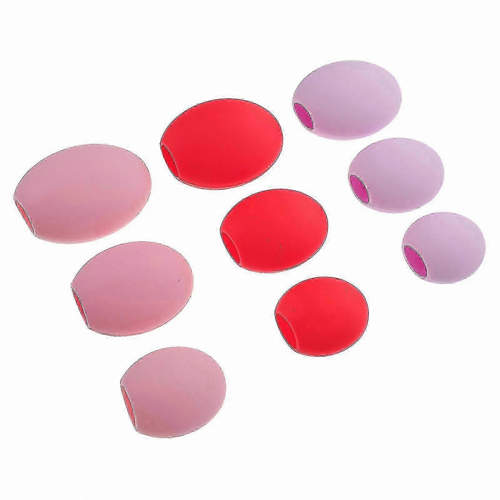 Protecting Makeup Brushes: 9Pcs Silicone Brush Protector Covers Set