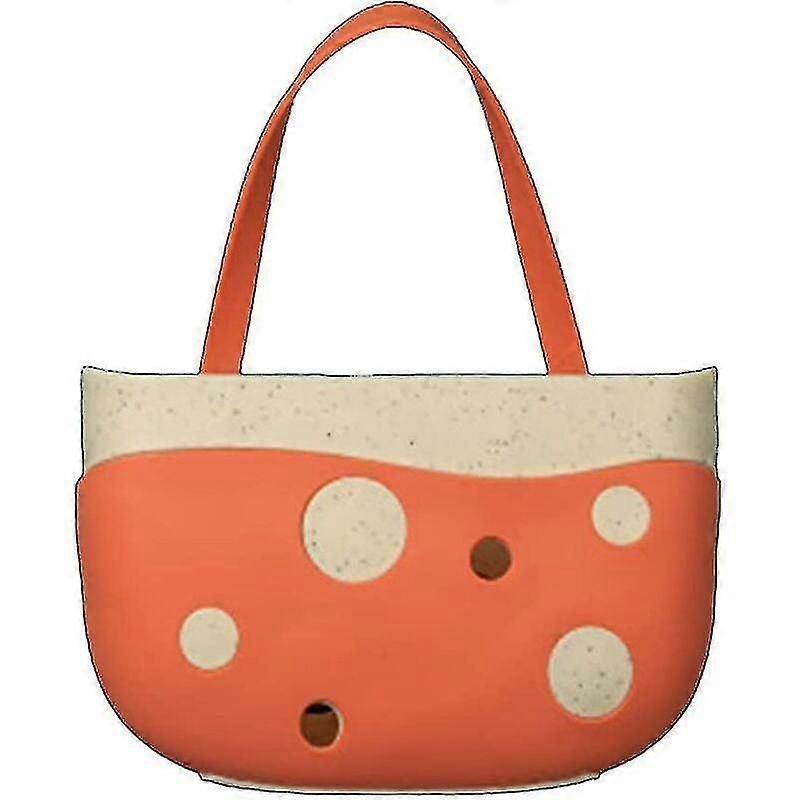 Drain Basket For Kitchen Storage (orange)