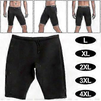 Men's Diving, Surfing & Water Sports 3mm Neoprene Shorts for Cycling & Gym, Black