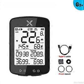 Licznik rowerowy G2 Plus GPS, wodoodporny IPX7, bezprzewodowy licznik prędkości i licznik kilometrów