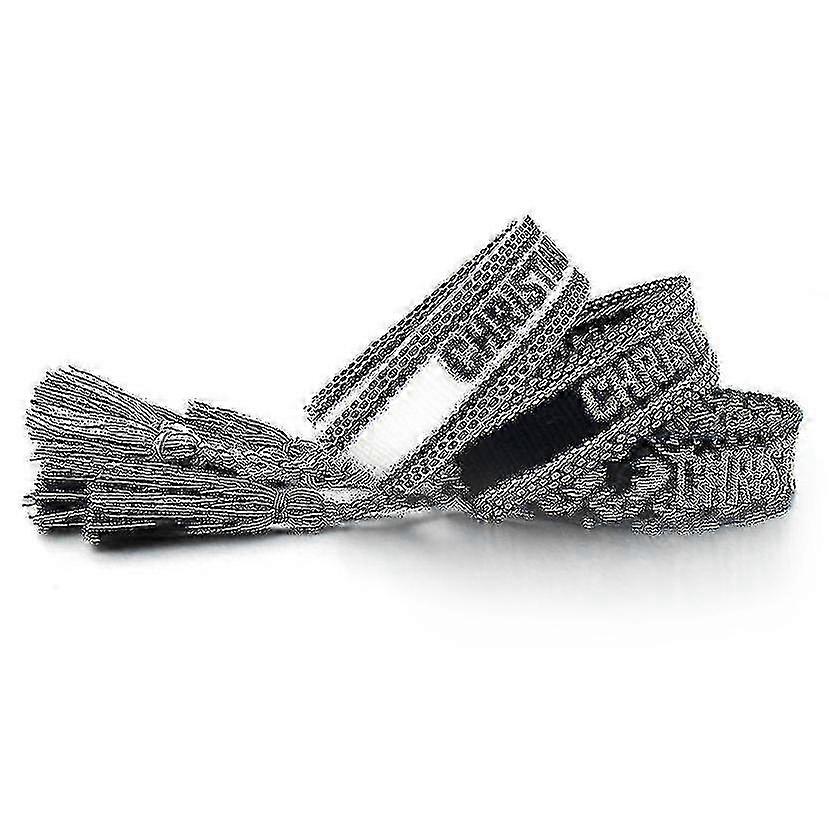 Adjustable Hand Braided Bracelet With Fringe