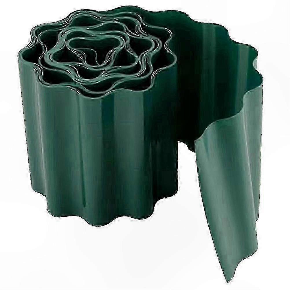 Green Plastic Lawn Edge Strip