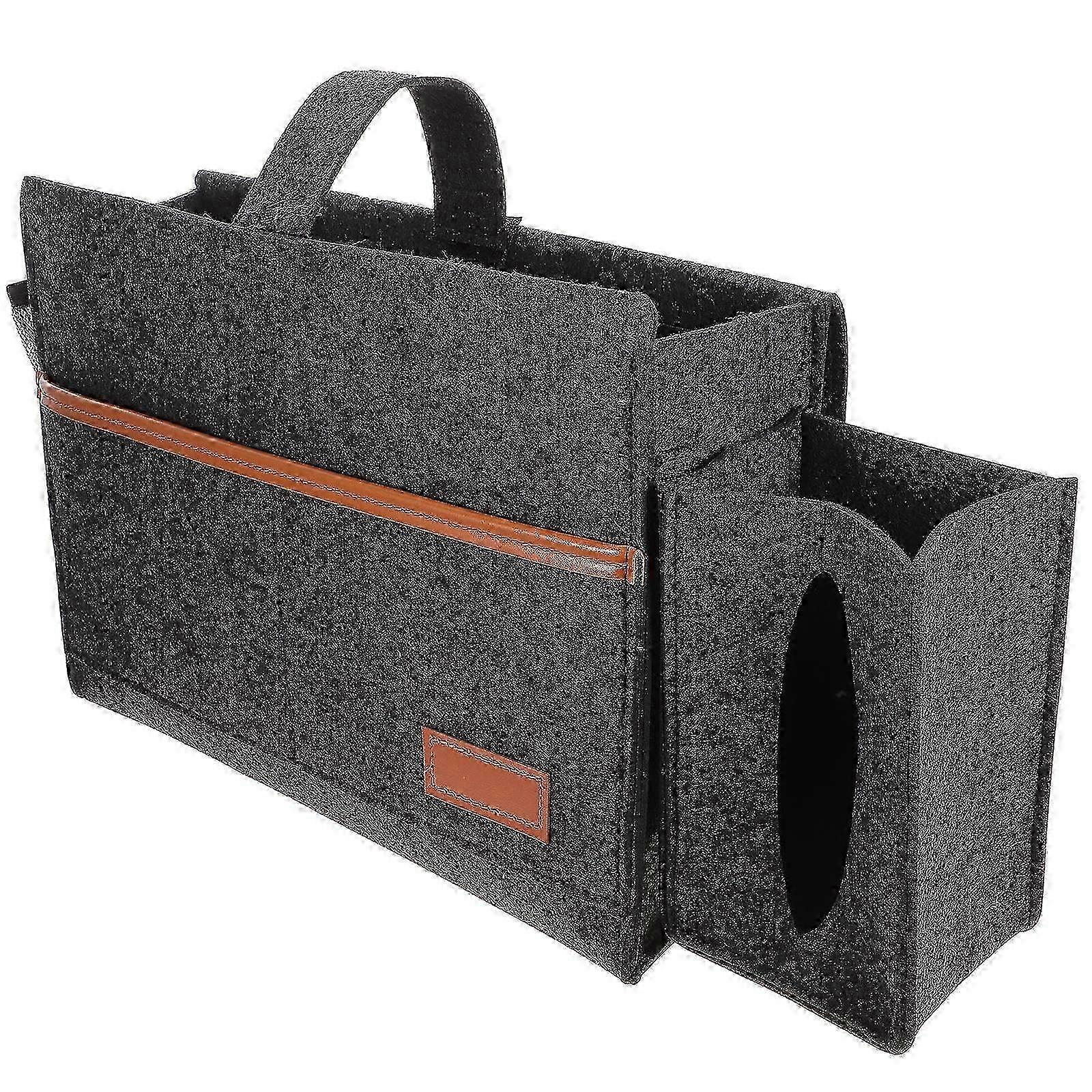 Rectangular Felt Bedside Storage Pocket