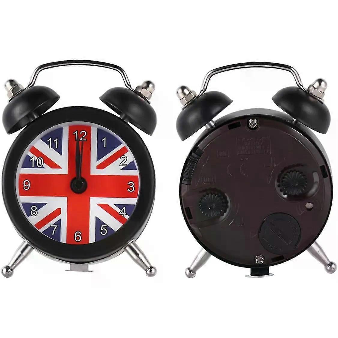 Desktop Alarm Clock Union Flag Pattern for Home and Students