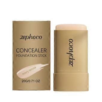 Ivory white moisturizing concealer foundation stick Natural moisturizing foundation lightweight concealer long-lasting makeup foundation stick