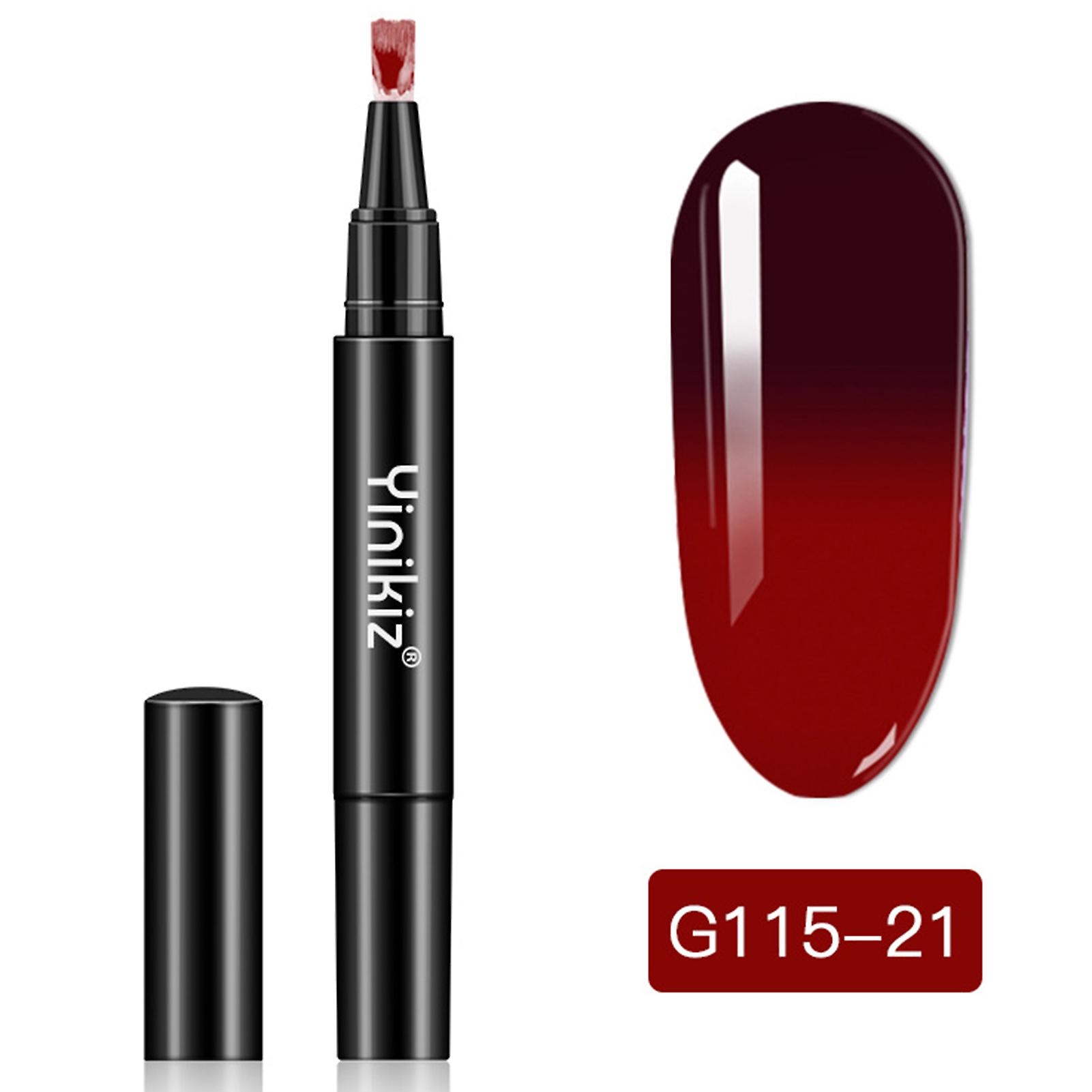 Long-lasting Nail Polish Pen Color Changing With Temperature